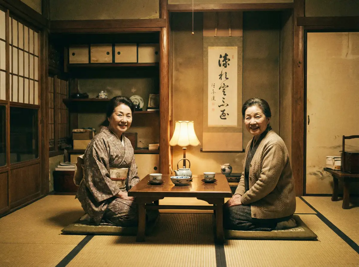 两位优雅的 《桃谷绘里香》- 桃谷绘里香电影高清播放~热点黑料桃谷绘里香 在日式茶室中品茶交谈